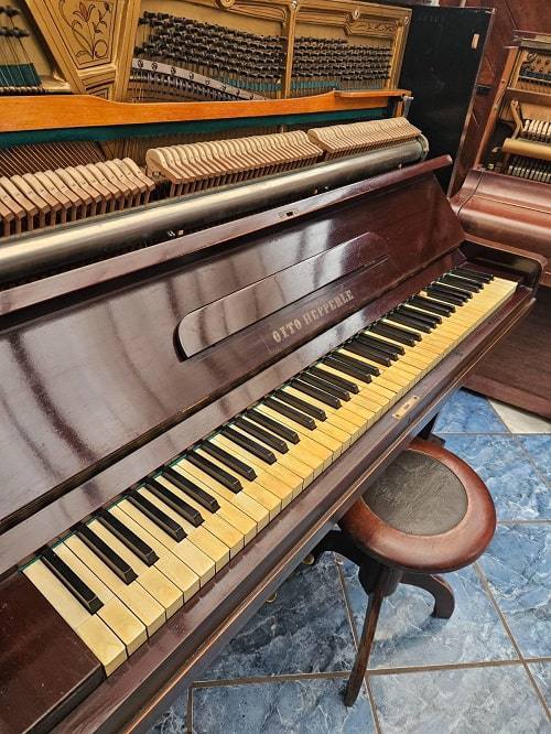 Piano alemán Otto Heprblle, detalle