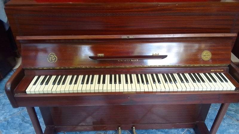 Mini piano Leswein, detalle