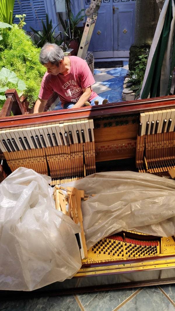 Reparación de mecánica de piano