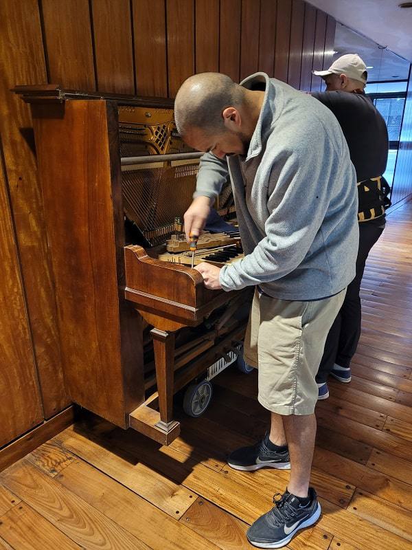 Traslado de piano en domicilio